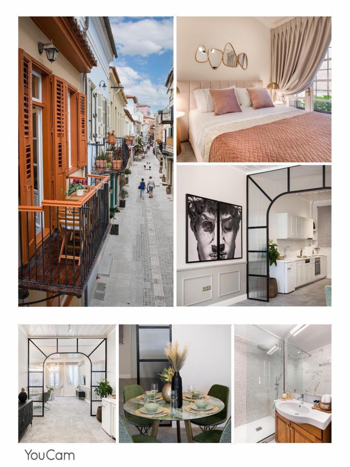 Mavrogenous Luxury Apartments Nauplie Chambre photo