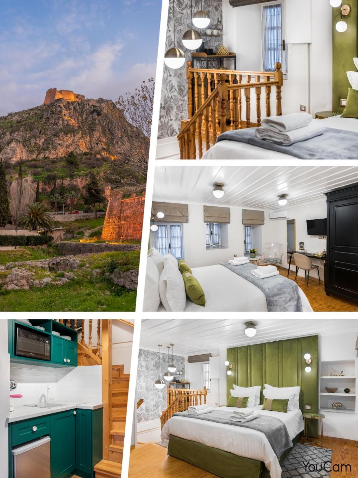 Mavrogenous Luxury Apartments Nauplie Chambre photo